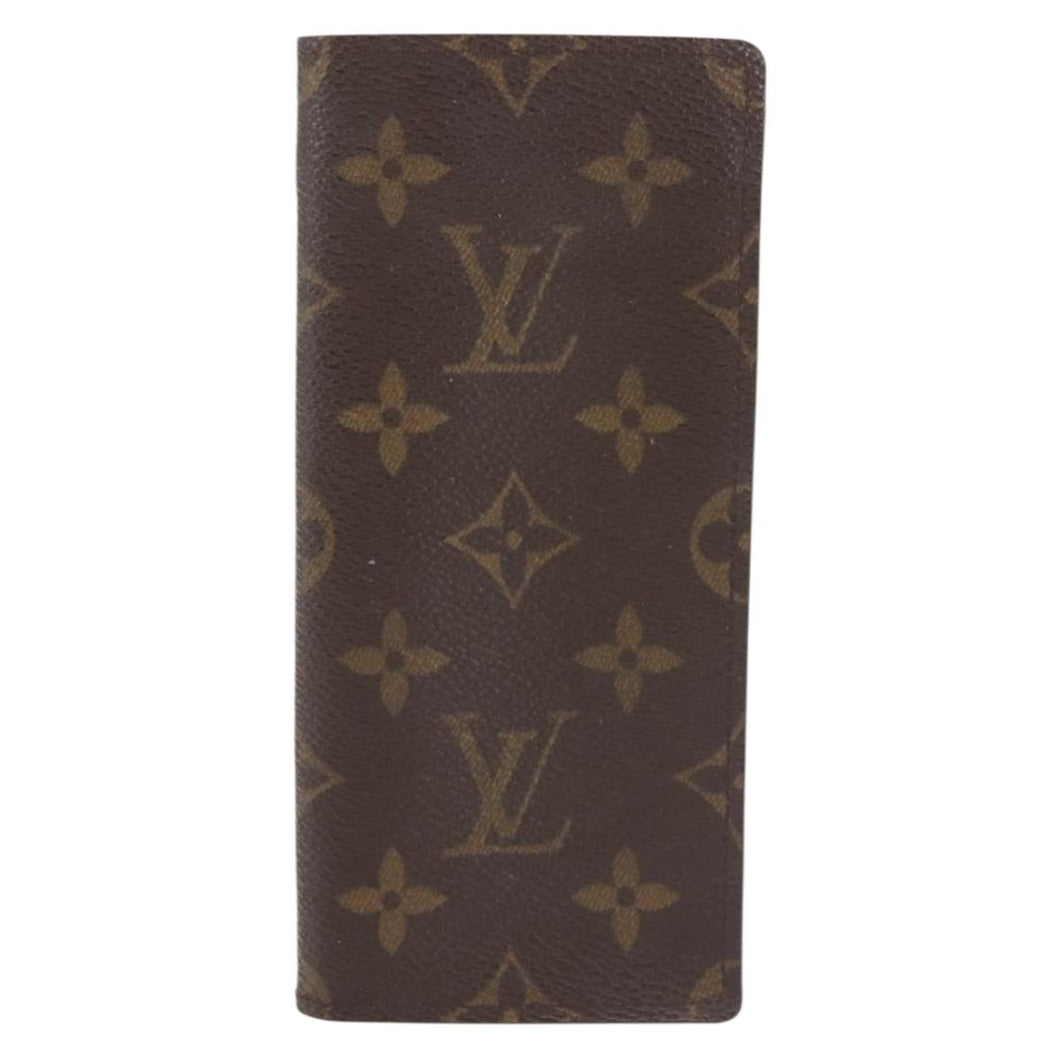 Louis Vuitton Monogram Etui a Lunettes Simple Eyeglass Case SN0071