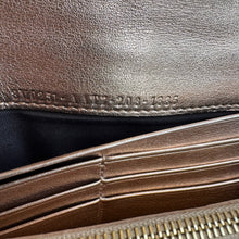 Load image into Gallery viewer, Fendi Metallic Rose Gold FF Embossed Calfskin Wallet
