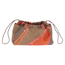 Load image into Gallery viewer, HERMES Silk Barenia Carre en Cravates Fourbi 25
