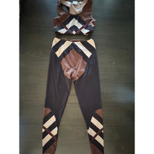 Load image into Gallery viewer, Burberry Tully Activewear Leggings and Crop Top Set Medium
