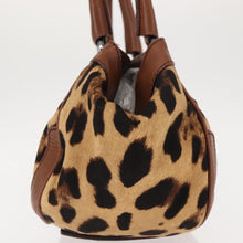 Load image into Gallery viewer, DOLCE &amp; GABBANA Leopard Top Handle Bag
