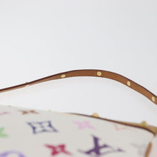Load image into Gallery viewer, Louis Vuitton X Takashi Murakami Multicolor Blanc Pochette Accessories
