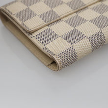 Load image into Gallery viewer, Louis Vuitton Damier Azur Porte Tresor International Wallet
