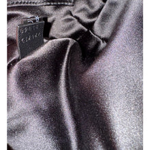 Load image into Gallery viewer, BRAND NEW Gucci Jacquard Black Denim GG Monogram Horsebit Slim Shoulder Bag
