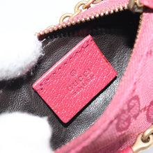 Load image into Gallery viewer, Gucci GG Canvas Horsebit Coin Pouch Bag Charm
