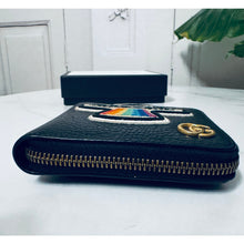 Load image into Gallery viewer, Gucci Courrier Embroidered UFO Zip Around Wallet Men&#39;s Wallet
