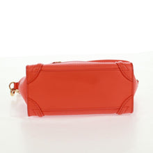 Load image into Gallery viewer, CELINE Drummed Calfskin Nano Luggage Vermillion
