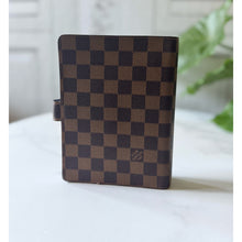 Load image into Gallery viewer, Louis Vuitton Damier Ebene Medium Ring Agenda
