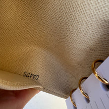 Load image into Gallery viewer, Louis Vuitton Small Ring Agenda Damier Azur
