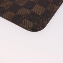 Load image into Gallery viewer, Louis Vuitton Damier Ebene Rose Ballerine Neverfull MM Pouch
