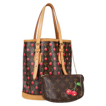 Load image into Gallery viewer, 🎁Black Friday Special🎁🍒Louis Vuitton x Takashi Monogram Cerises Cherry Bucket Bag and Pochette🍒
