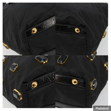 Load image into Gallery viewer, Prada Pietre Jeweled Tessuto Tote
