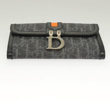 Load image into Gallery viewer, CHRISTIAN DIOR Diorrisimo Denim Flight Wallet

