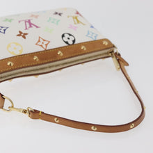 Load image into Gallery viewer, Louis Vuitton X Takashi Murakami Multicolor Blanc Pochette Accessories
