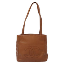 Load image into Gallery viewer, Chanel Caviar CC Tote Caramel
