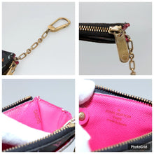 Load image into Gallery viewer, Louis Vuitton X Takashi Murakami Monogram Multicolor Noir Card Case
