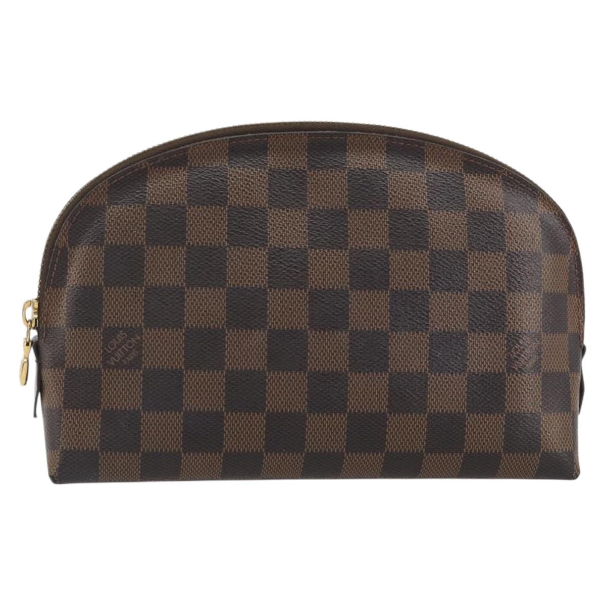Louis Vuitton ダミエ・エベヌ ポーチ GM Louis Vuitton Damier Ebene Cosmetic Pouch GM – 2ndLove Luxury Boutique