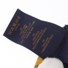 Load image into Gallery viewer, Louis Vuitton Silk Garden Monogram BB Bandeau Twilly Scarf Navy
