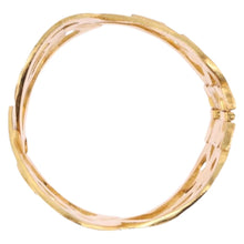 Load image into Gallery viewer, CHANEL CC Heart Cuff Bangle Bracelet
