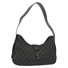 Load image into Gallery viewer, Gucci Jacquard Black GG Monogram Shoulder Bag
