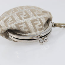 Load image into Gallery viewer, Fendi Shimmery Zucchino Kisslock Coin Purse
