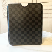 Load image into Gallery viewer, Louis Vuitton Damier Graphite iPad Case
