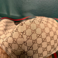 Load image into Gallery viewer, GUCCI GG Monogram Web Large Giglio Tote
