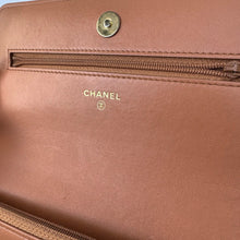 Load image into Gallery viewer, CHANEL Chanel 19 Wallet On Chain WOC Caramel
