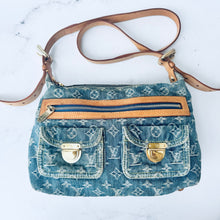 Load image into Gallery viewer, Louis Vuitton Denim Baggy PM Blue
