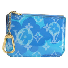 Load image into Gallery viewer, Louis Vuitton Vernis Valentine Key Pouch Light Blue
