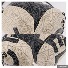 Load image into Gallery viewer, CHANEL Coated Canvas Camellia Printed Calfskin Bowling Bag
