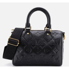 Load image into Gallery viewer, Louis Vuitton Lambskin Embossed Monogram Speedy 22 Bandouliere
