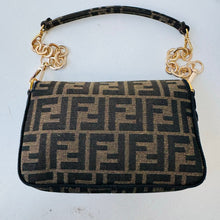 Load image into Gallery viewer, ✨💎Two Piece Thursday Bundle💎✨Fendi Zucchino Jacquard Zucca FF Mini Baguette and Wallet
