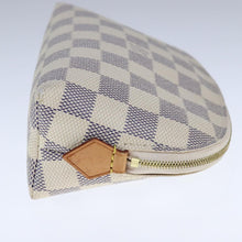 Load image into Gallery viewer, Louis Vuitton Damier Azur Cosmetic Pouch PM
