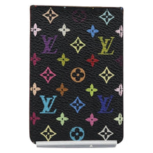 Load image into Gallery viewer, Louis Vuitton X Takashi Murakami Monogram Multicolor Noir Card Case
