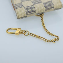 Load image into Gallery viewer, Louis Vuitton Damier Azur Keychain Pouch
