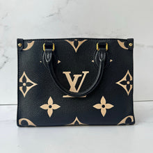Load image into Gallery viewer, Louis Vuitton Empreinte Monogram Giant Onthego PM Bicolor
