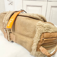 Load image into Gallery viewer, CHRISTIAN DIOR Shearling Flight Shoulder Bag
