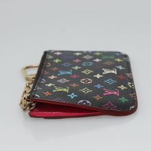 Load image into Gallery viewer, Louis Vuitton X Takashi Murakami Monogram Multicolor Noir Card Case
