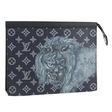 Load image into Gallery viewer, Louis Vuitton Savannah Monogram Chapman Lion Pochette Voyage MM
