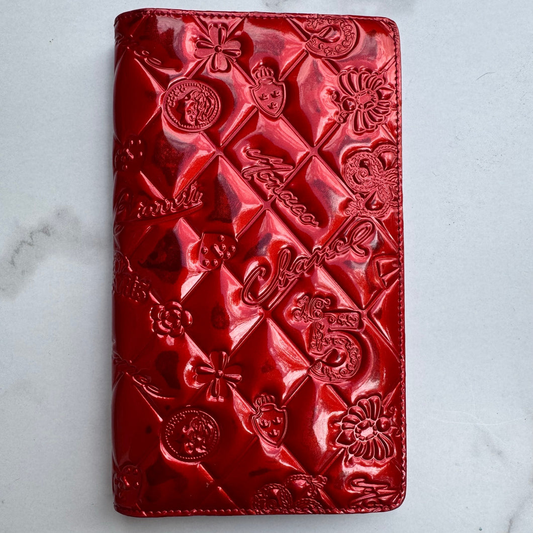 Chanel Patent Lucky Symbols Wallet