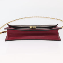 Load image into Gallery viewer, Louis Vuitton Monogram Flore Chain Wallet Fuchsia
