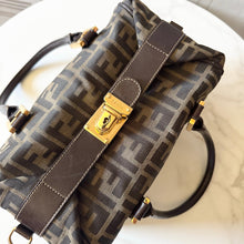 Load image into Gallery viewer, Fendi Zucca Small Boston Bag
