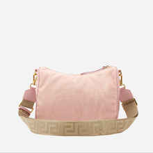 Load image into Gallery viewer, BRAND NEW VERSACE Pink Jacquard Convertible 2-way Crossbody
