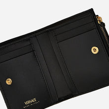 Load image into Gallery viewer, BRAND NEW VERSACE Icon Wallet In Quilted Lambskin Black
