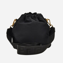 Load image into Gallery viewer, BRAND NEW VERSACE Medusa Nylon Drawstring Bucket Bag
