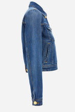 Load image into Gallery viewer, BRAND NEW VERSACE Jacket Denim In Stone Wash
