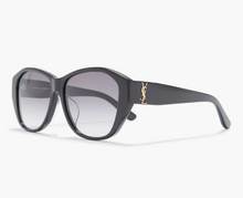 Load image into Gallery viewer, BRAND NEW Saint Laurent YSL 57mm Sunglasses Black / Grey
