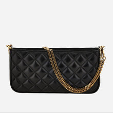 Load image into Gallery viewer, BRAND NEW VERSACE Quilted Calfskin Medusa Zip Top Crossbody - Black
