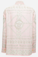 Load image into Gallery viewer, BRAND NEW VERSACE Formal Shirt In Twill Poly Medusa Chain Print
